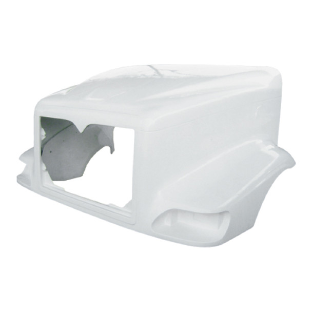 BESTfit Fiberglass Hood Shell, Replaces 3551824C96 For International 9200I Curved Windshield