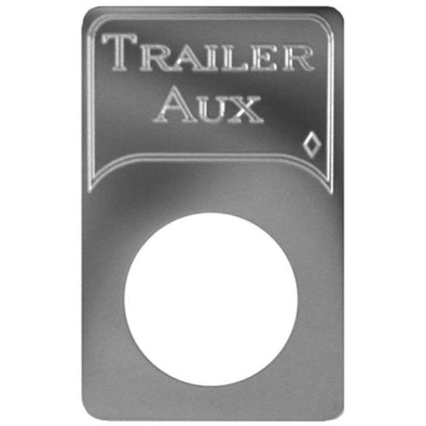 Rockwood Stainless Steel Trailer Auxiliary Switch Plate