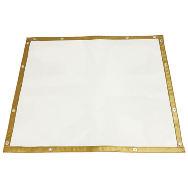 Robert James White Bug Screen W/ Gold Trim Peterbilt 359