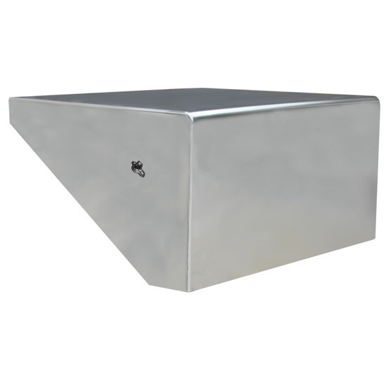 CSM SS Battery Box & Tool Box Replacement Lid W/ Radius Corners For Peterbilt 378, 379 & 389