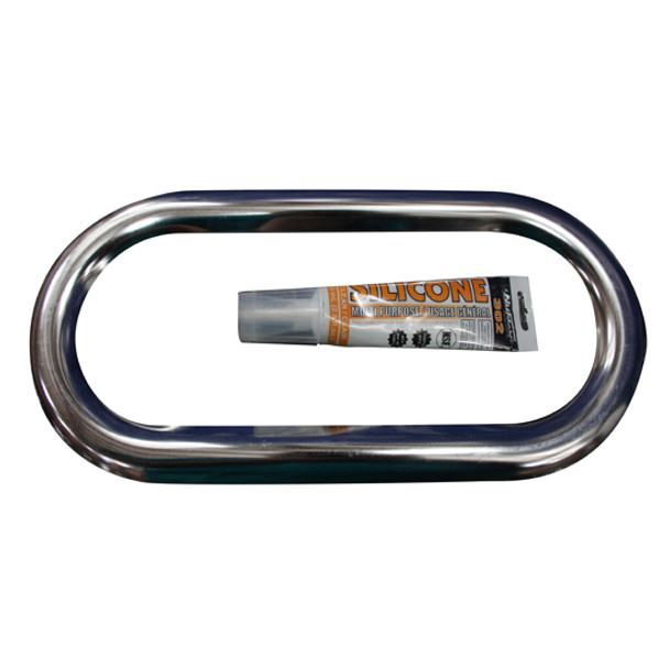 Stainless Steel Lower Glass Window Trim For Peterbilt