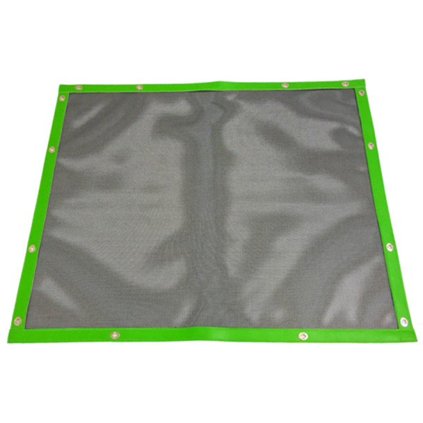 Robert James Black Bug Screen W/ Lime Trim Peterbilt 388/389/389 Glider Robert James Black Bug Screen W/ Lime Trim Peterbilt 388/389/389 Glider