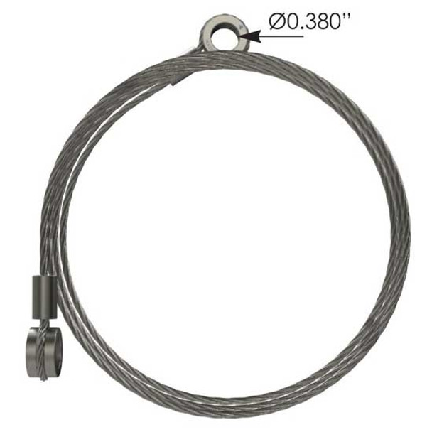 41.93 Inch Hood Cable Replaces L92-6017-1065 For Peterbilt 384, 388 & 389