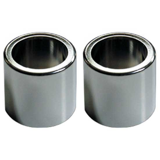 Stainless Steel Coarse Thread Light Cap For Bores Bumper Guides - Pair