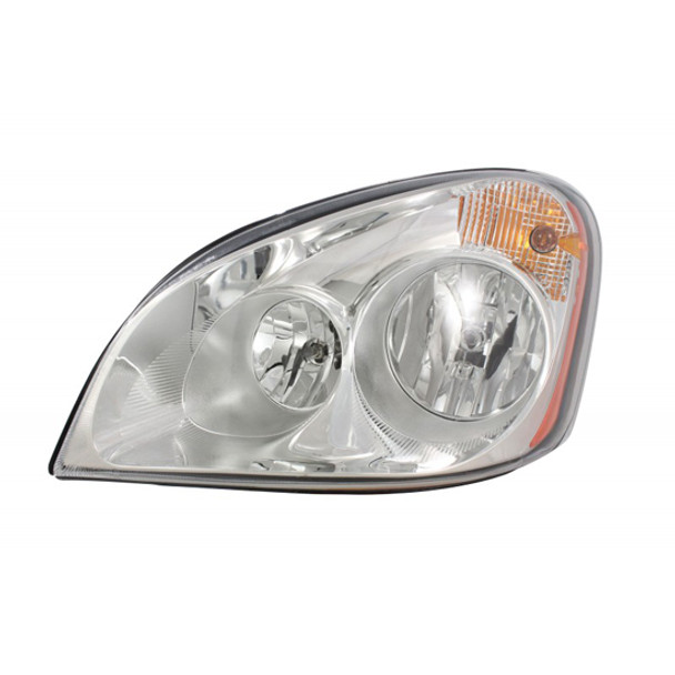 BESTfit Factory Style Headlight Assembly W/ Chrome Housing, Driver Side For Freightliner Cascadia