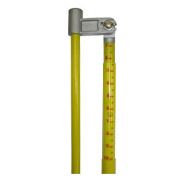 Fold-Down Load Measuring Stick - 15 Ft W/ 4 Ft Cross Arm