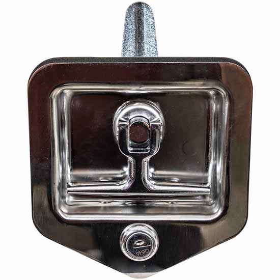 Stainless Steel Single Point T-Handle Latch With Blind Studs