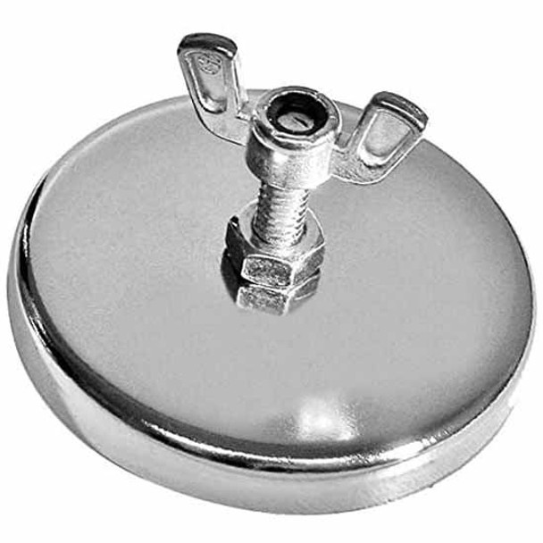 Heavy Duty Magnetic Flag Bracket With Locking Wing Nut - 110 Pound Capacity