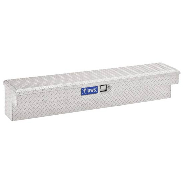 Bright Diamond Plate Aluminum 72 Inch Truck Side Tool Box