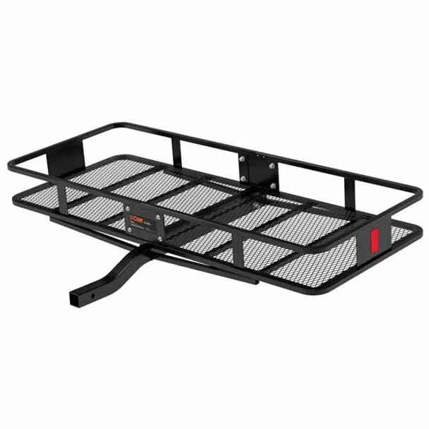 Black Steel Basket Cargo Carrier - 60 X 24 X 6 Inch