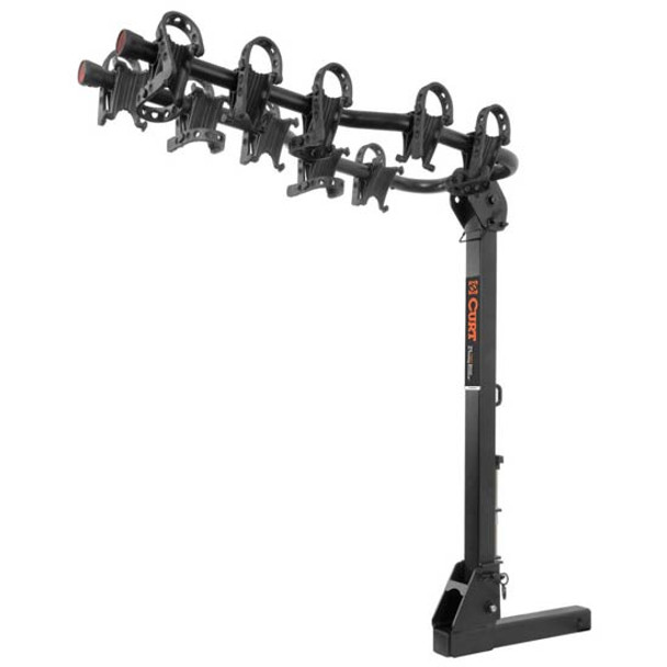 Premium Hitch-Mounted Bike Rack For Trailer Hitches W/ 2 Inch Receiver Tube - 225 Lb. Capacity