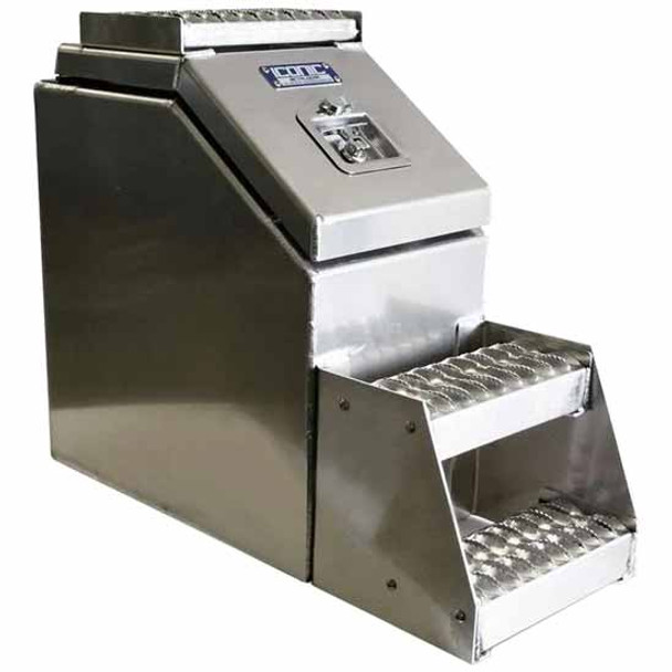Smooth Aluminum 12 Inch Wide Big Mount Step Box