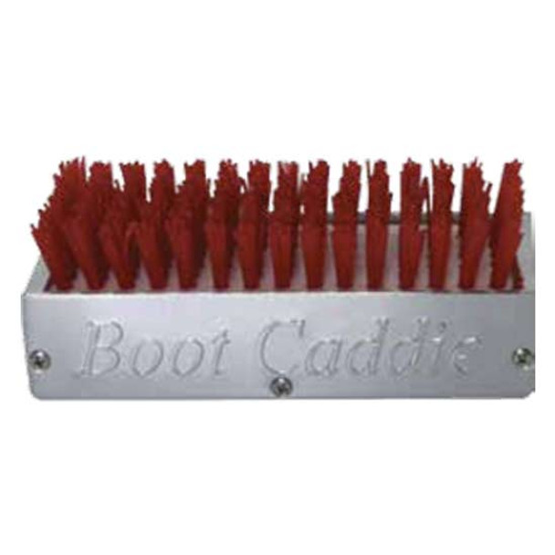 Chrome Aluminum Boot Caddie W/ Red Brush