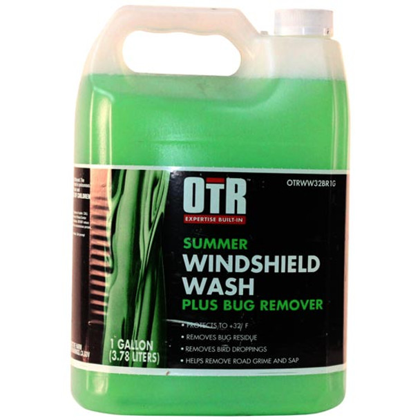Windshield Washer Solvent With Bug Remover- 1 Gallon
