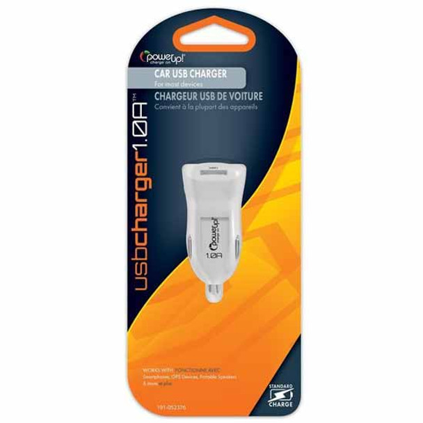 1.0A Car Charger W/ Single USB Port