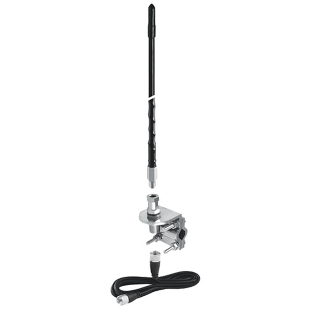 1000 Watt Black Fiberglass CB Antenna Kit - 3 Foot