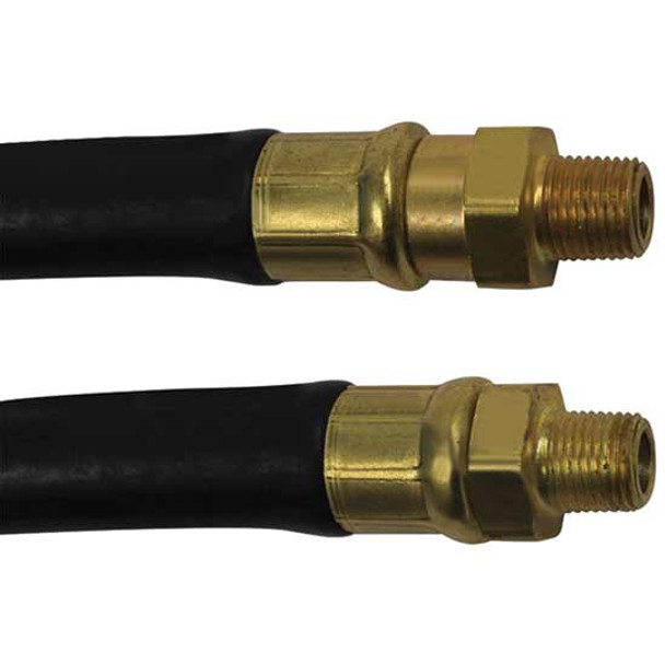 15 Inch Transmission Air Shift Hose Assembly, 1/4 In ID, 1/8 In NPT