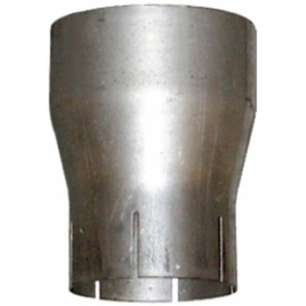 Aluminized Exhaust Reducer 4 OD X 3 ID X 8 Inch