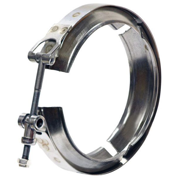 SS V Band Clamp, 5.05 Inch Nominal Diameter For Freightliner Cascadia, Coronado W/ DD13 Engine