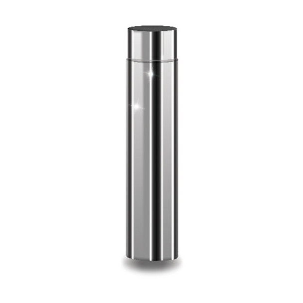 Chrome 8 X 48 Inch Tapered Top Exhaust Quiet Spool