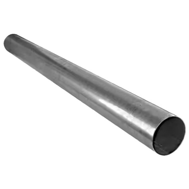 Aluminized Steel Exhaust Pipe, 4 Inch OD x 120 Inch