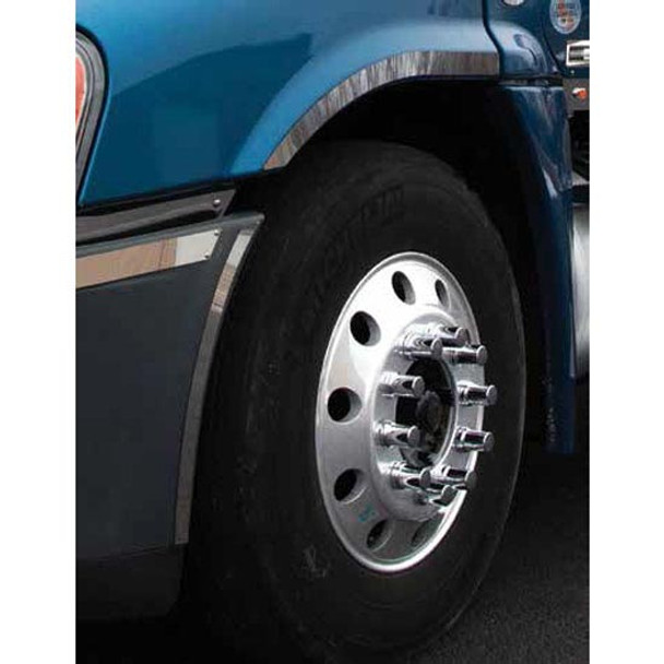 Stainless Steel Fender Outer Trim For Freightliner Cascadia 125