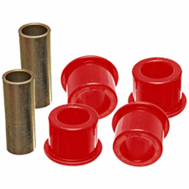 Red Polyurethane Control Arm Lateral Bushing Set For Unibilt Sleeper Replaces 29-02453 For Peterbilt