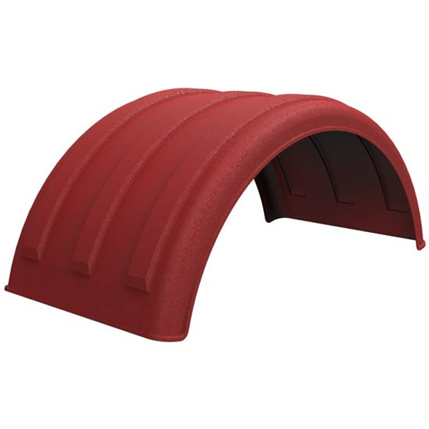 Minimizer MIN2260R Red Poly Single Axle Fenders - Pair