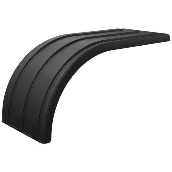 Minimizer PM901B Poly Front Half Fender - Single - Black