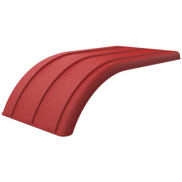 MIN4050R The Work Horse 50 Inch Half Fenders For Dual Tires - Pair Red