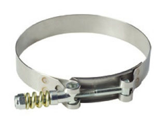 BESTfit 3.562 - 3.875 Inch Heavy Duty T-Bolt Clamp With Spring