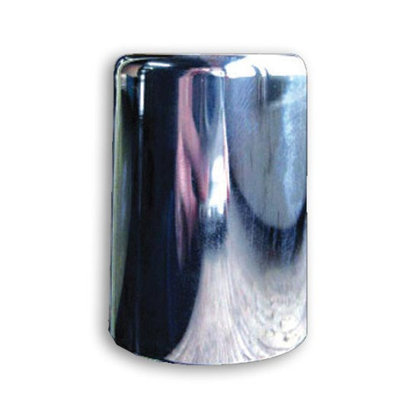 15/16 Chrome Plastic Top Hat Style Nut Cover