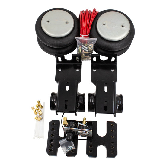Front Air Ride Kit With 3.5 Inch Wide Spring Round Top For Peterbilt 359, 587