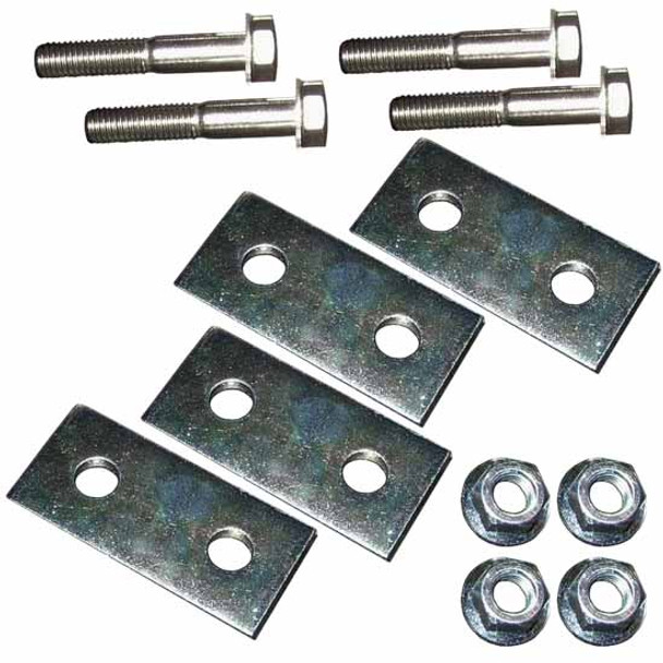 32 X 32 Inch Tuff Deck Hardware Kit With 8 Bolts, 8 Nylon Locknuts, 16 Flat Washers, 8 Split Lock Washers