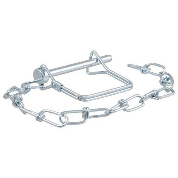 1/4 Inch Diameter X 2.75 Inch Safety Pin W/ 12 Inch Chain - Packaged