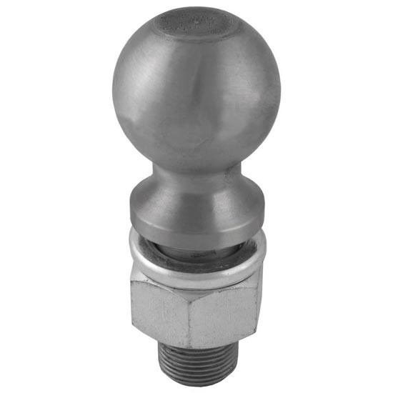 2.3125 Inch Trailer Ball W/ 1.25 X 2.3125 Inch Shank - Rated UP to 30,000 Lbs. GTW