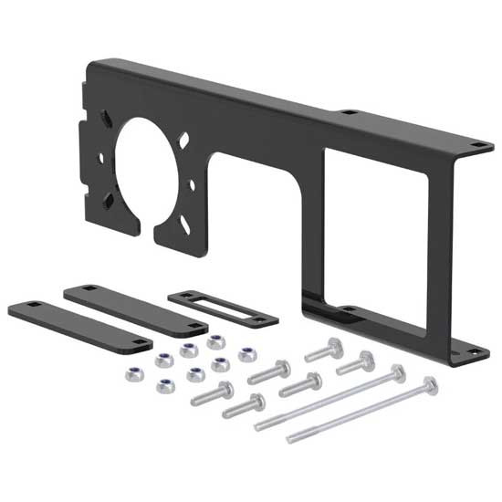 Easy-Mount Wiring Bracket For 4-Way, 5-Way Flat Or 6-Way, 7-Way Round Connector Sockets