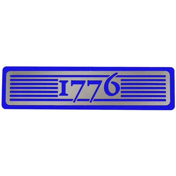 CSM 1776 Step Plate - Blue Powder Coat, 5 X 20 X 1/4 Inch