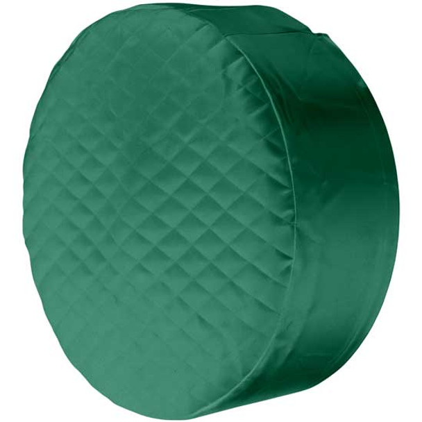 24.5 X 9 Inch Quilted Teal Vinyl Fuel Tank End Cover