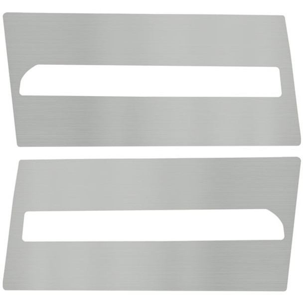 Stainless Steel Hood Emblem Accent For Freightliner Cascadia 116, 126 - Pair