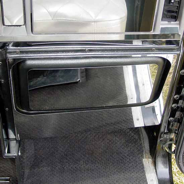 430 Stainless Steel Kick Panel Trim For Freightliner Passenger Side
