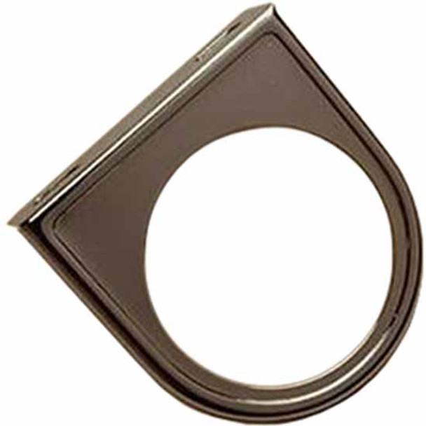 Chrome Finish Gauge Mounting Bracket 2 1/16 Inch