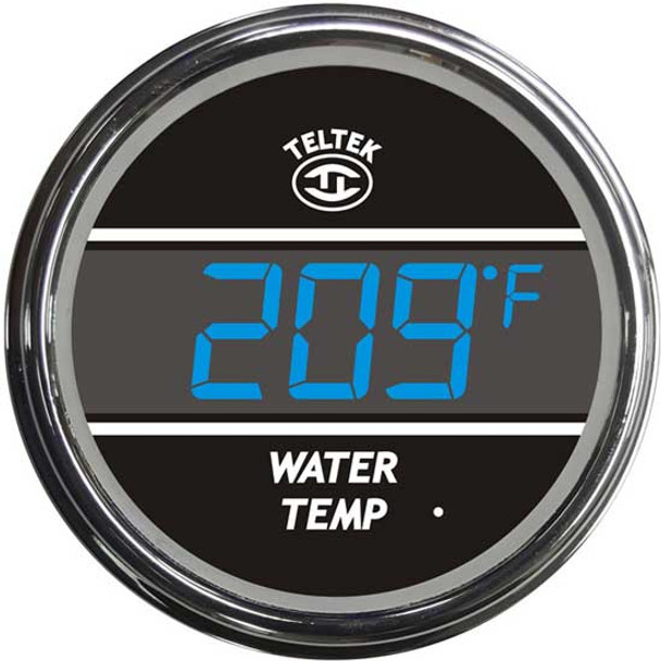Blue Digital Water Temperature Gauge