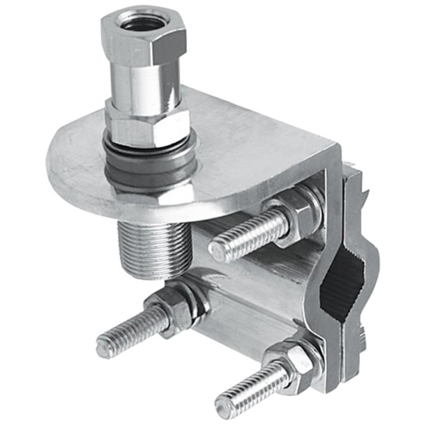 3 Way Antenna Mirror Mount W/ Double Groove Design & Flat Surface Plates