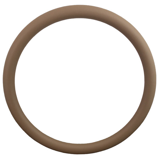 18 Inch Tan Vinyl Half Wrap Steering Wheel Cover