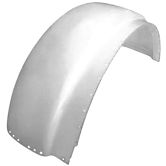 BESTfit Fiberglass Replacement Fender W/ Liner Installed  For Peterbilt 388 & 389 Passenger Side