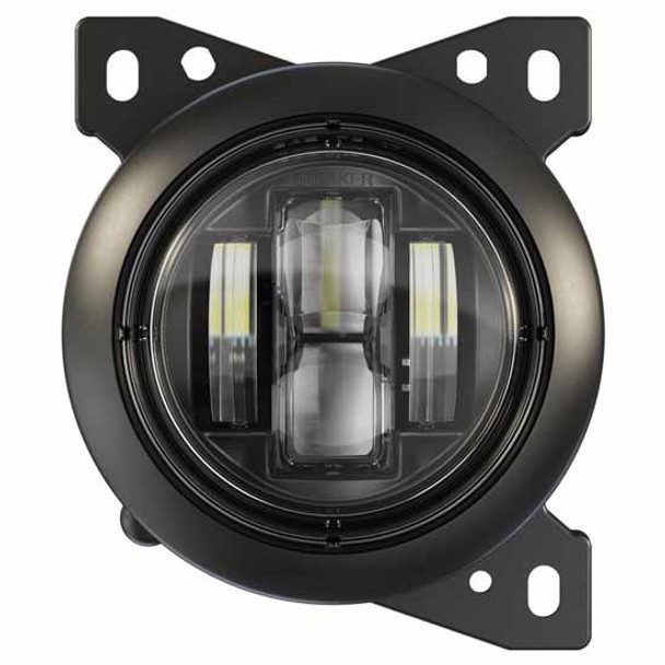 Model 95 Rnd LED Fog Lights, Black Housing Retrofits Paccar P54-1062-200 Driving Lamp