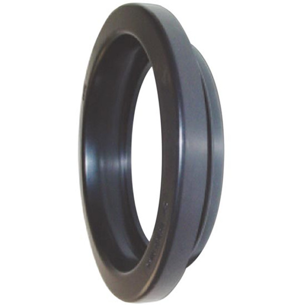 4 Inch Round Light Grommet With Open Back-Cold Resistant Thermal Plastic Rubber