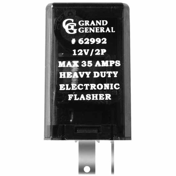 Rectangular LED Flasher With 2 Pins & Max 35 AMPS