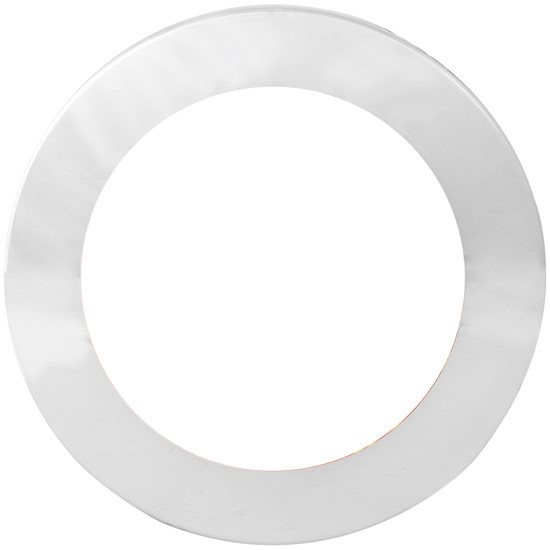 4 Inch Chrome Twist/Lock Bezel For 4 Inch Flush Mount LED Lights